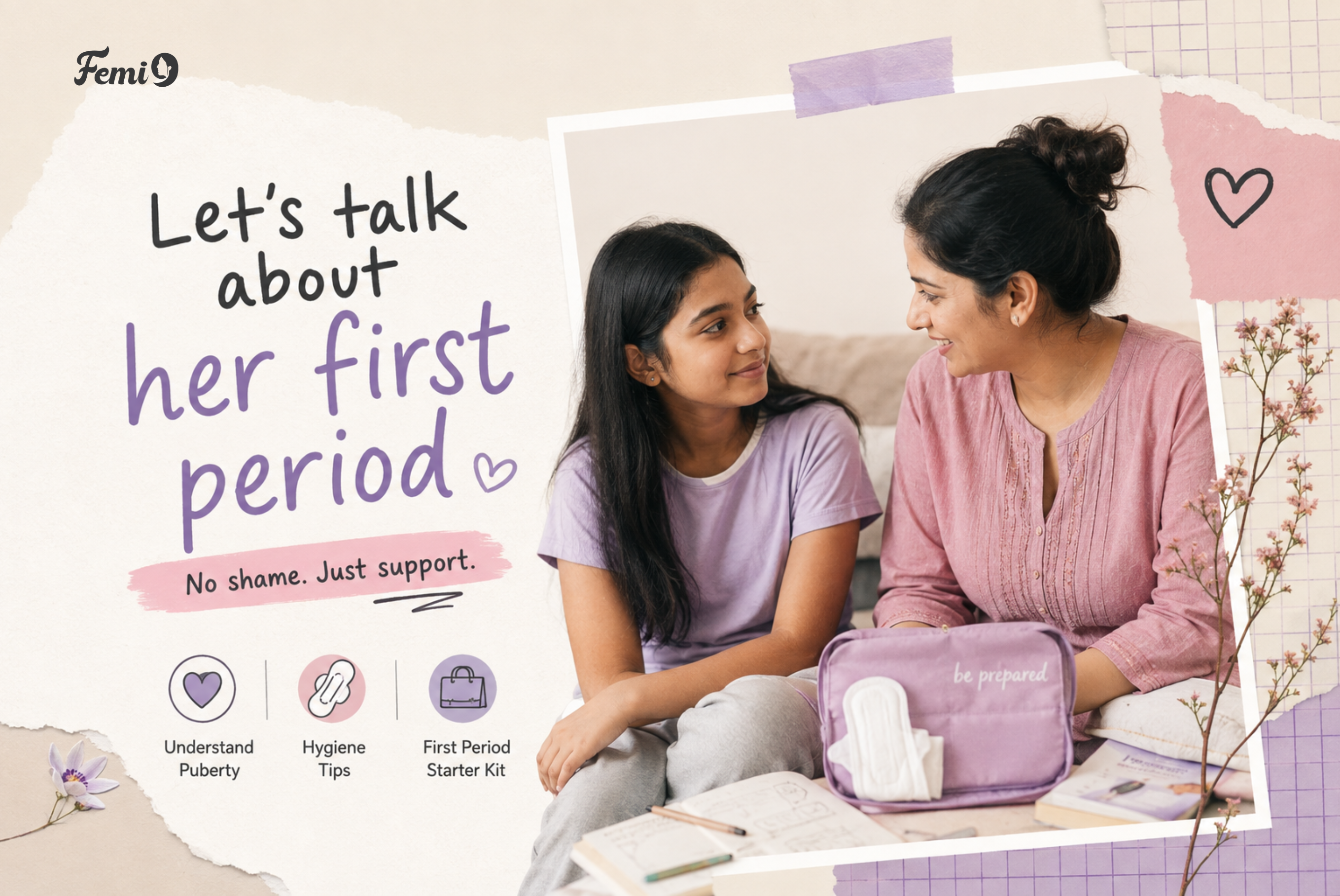 Talking to Your Daughter About Her First Period