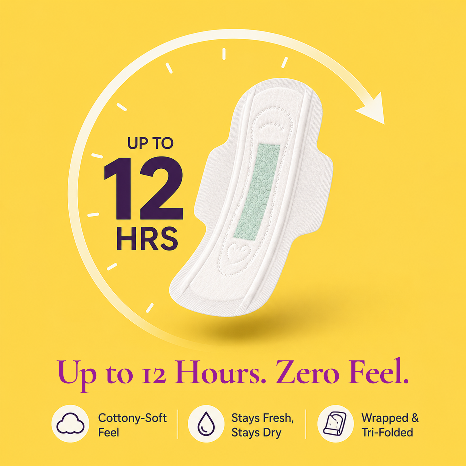 Femi9 Zero Irritation Teen Pads 245mm - 9 Pads