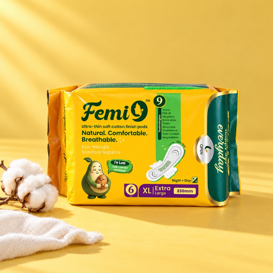 Femi9 XL pack on yellow